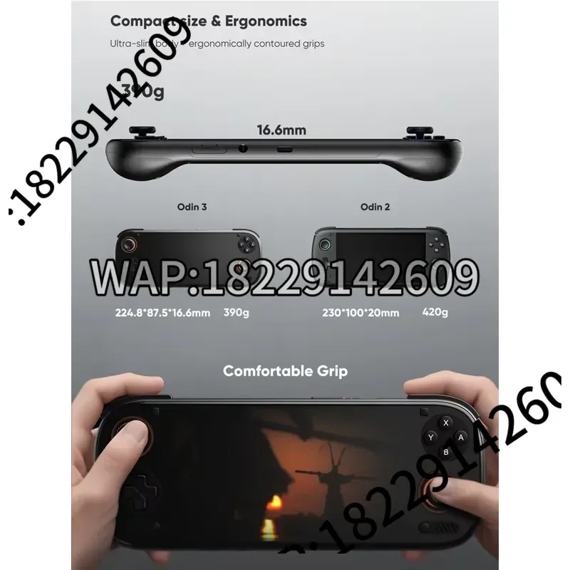 Gaming Console Android - เครื่องเล่นเกมพกพา AYN Odin 3 หน้าจอ AMOLED