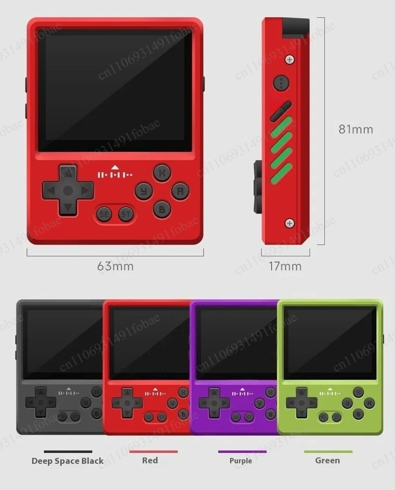 Gaming Console All - เครื่องเล่นเกมพกพา CNC แบบโลหะทั้งหมด หน้าจอ IPS ขนาด