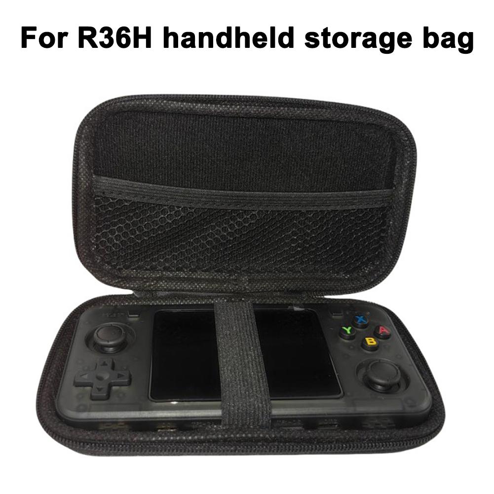 Gaming Console Organizer - กระเป๋าพกพาแบบแข็งสำหรับ Boyhom R36H คอนโซลเกมมือถือกระเป๋าป้องกันกันฝุ่นจัดเก็บ