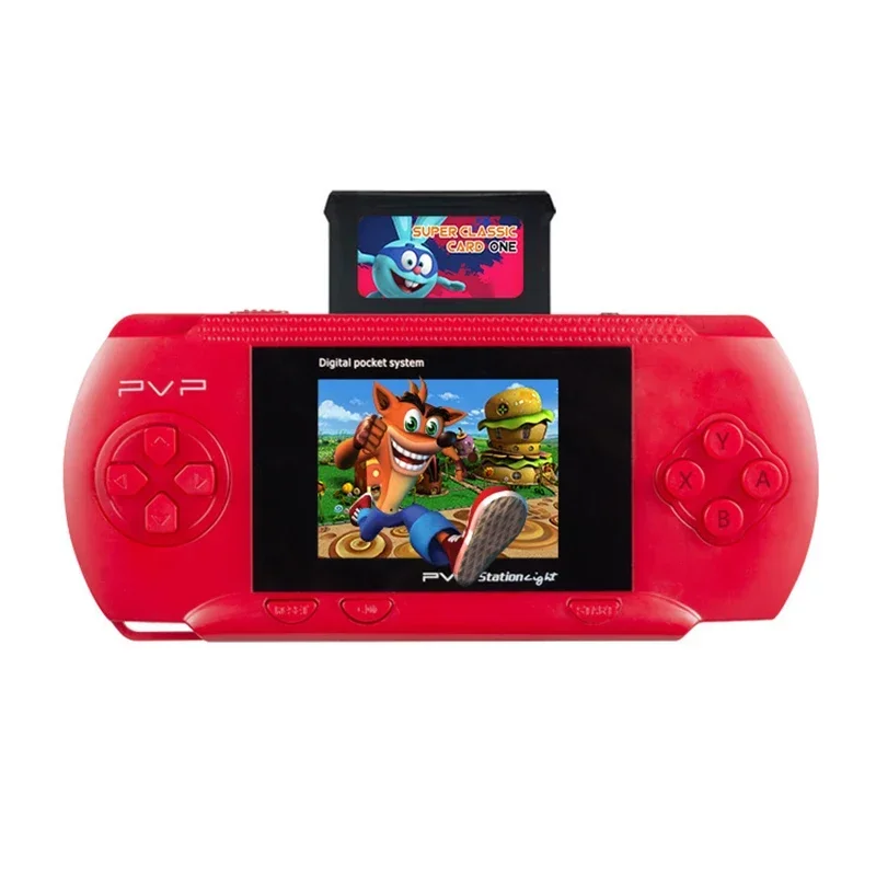 Gaming Console Youtube - เครื่องเล่นเกมพกพา PVP 3000 พร้อมเกมเรโทรในตัว - เครื่องเล่นวิดีโอเกมแบบพกพาขนาด