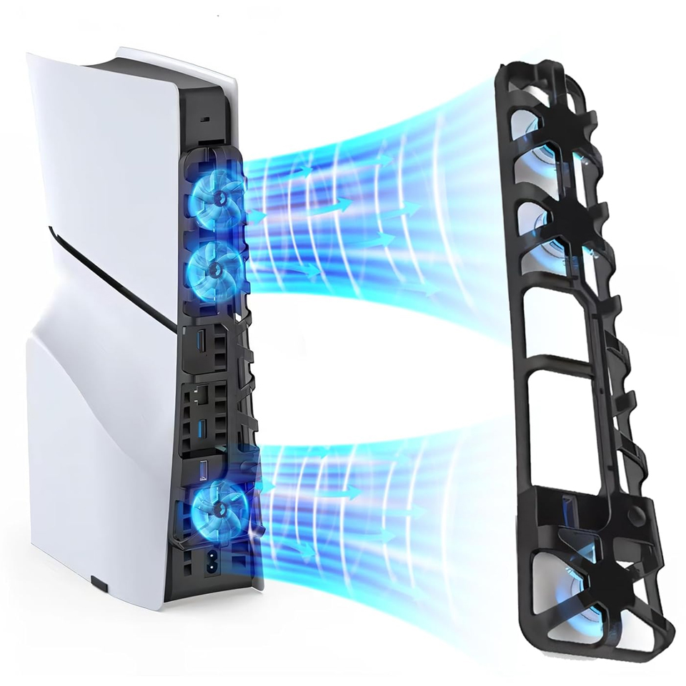 Console Cooling Fan - พัดลมระบายความร้อนสําหรับ PS5 Slim Disc Edition/Digital Edition