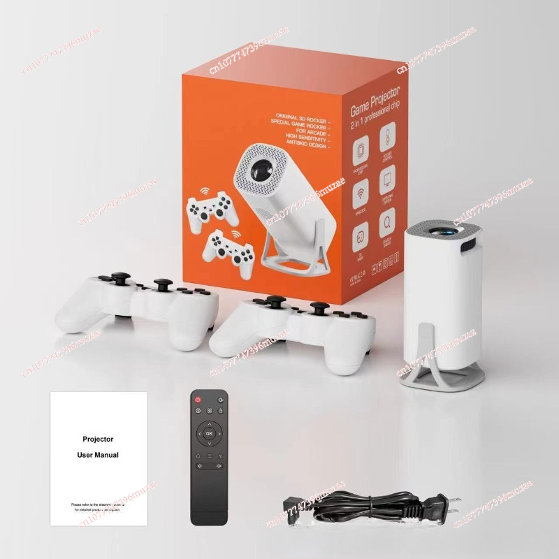 Gaming Console Android - โปรเจคเตอร์รุ่นใหม่สำหรับเล่นเกมข้ามพรมแดน HY300/P30/HY320 4K Android 13 คอนโซลเกมความละเอียดสูง