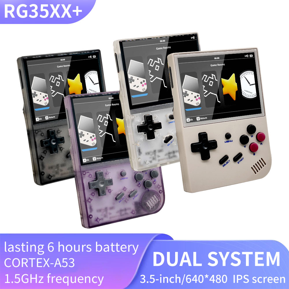 Gaming Console Under 5000 - Anbernic RG35XX + H700 เครื่องเล่นเกมพกพาแบบเรโทร หน้าจอ