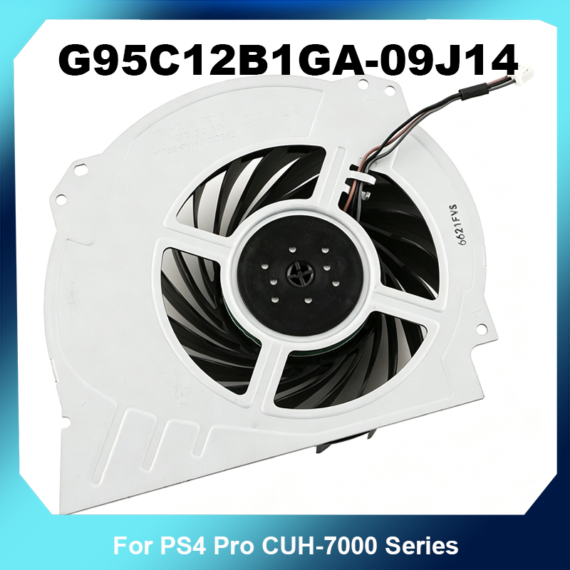 Console Cooling Fan - G95C12B1GA-09J14 4 พินพัดลมระบายความร้อนภายในสำหรับ PS4 โปร CUH-7000