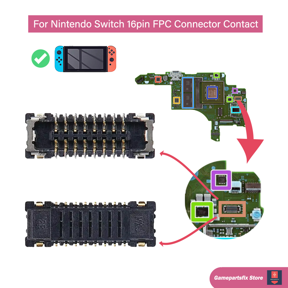 5/10 ชิ้น ตัวเชื่อมต่อ FPC แบบ - Gaming Console Nintendo บทวิจารณ์และราคา