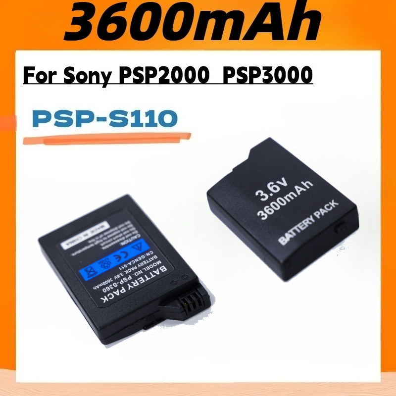 3.6V 3600mAh แบตเตอรี่ในตัวสำห - Gaming Console Psp บทวิจารณ์และราคา