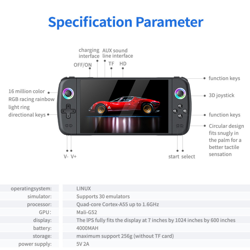 เครื่องเล่นเกมพกพา M27 หน้าจอใ - Gaming Console Youtube บทวิจารณ์และราคา