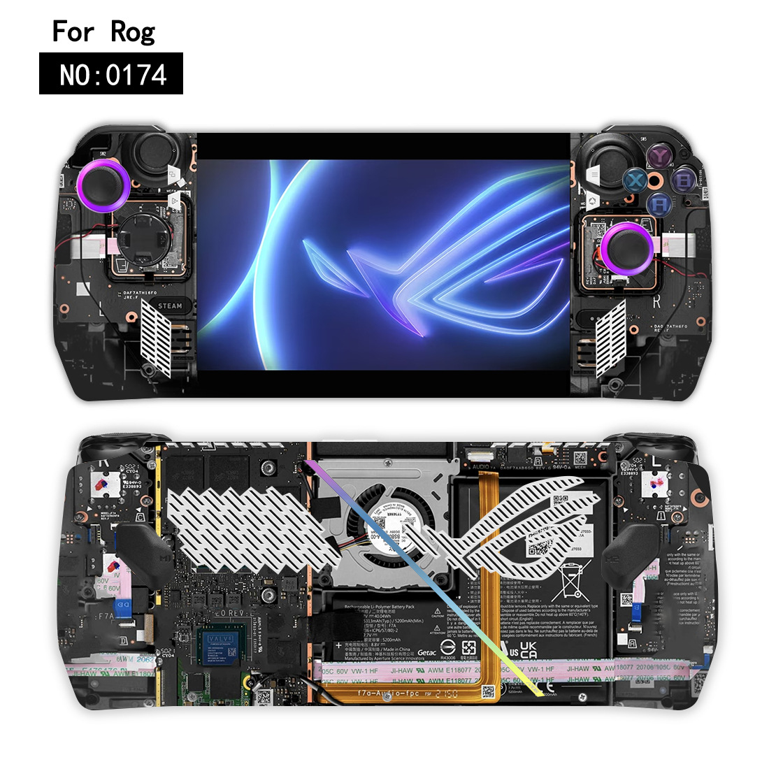สติกเกอร์ใหม่สำหรับเคสเครื่องเ - Gaming Console Asus บทวิจารณ์และราคา