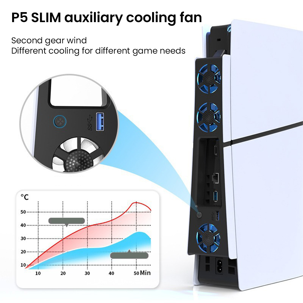 พัดลมระบายความร้อนสําหรับเล่นเ - Console Cooling Fan บทวิจารณ์และราคา
