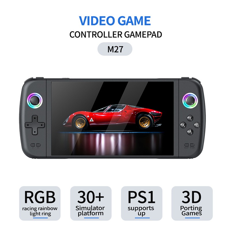 เครื่องเล่นเกมพกพา M27 รุ่นเรโ - Gaming Console Android บทวิจารณ์และราคา