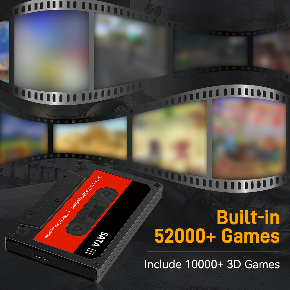 Batocera 500G/2T จําลองเกมฮาร์ - Gaming Console Chinese บทวิจารณ์และราคา