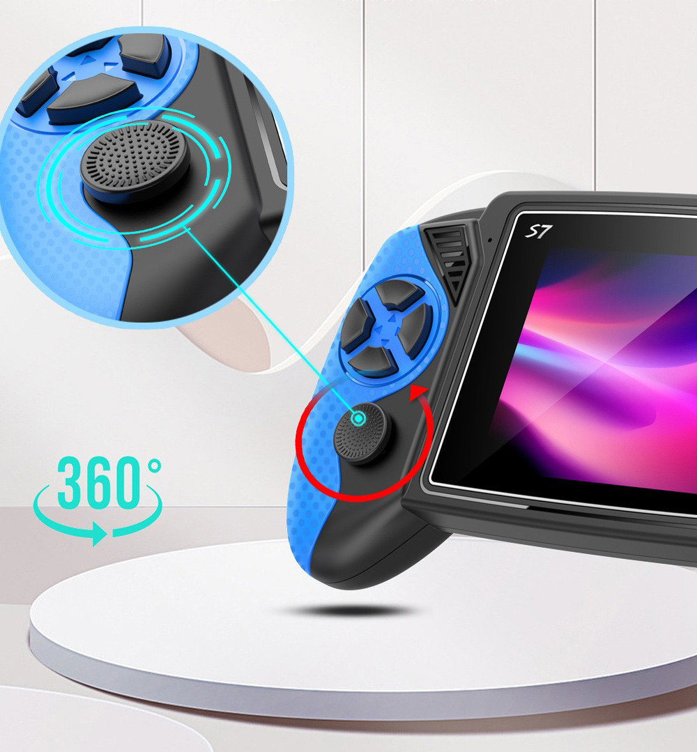 เครื่องเล่นเกมพกพา S7 Retro หน - Gaming Console Chinese บทวิจารณ์และราคา