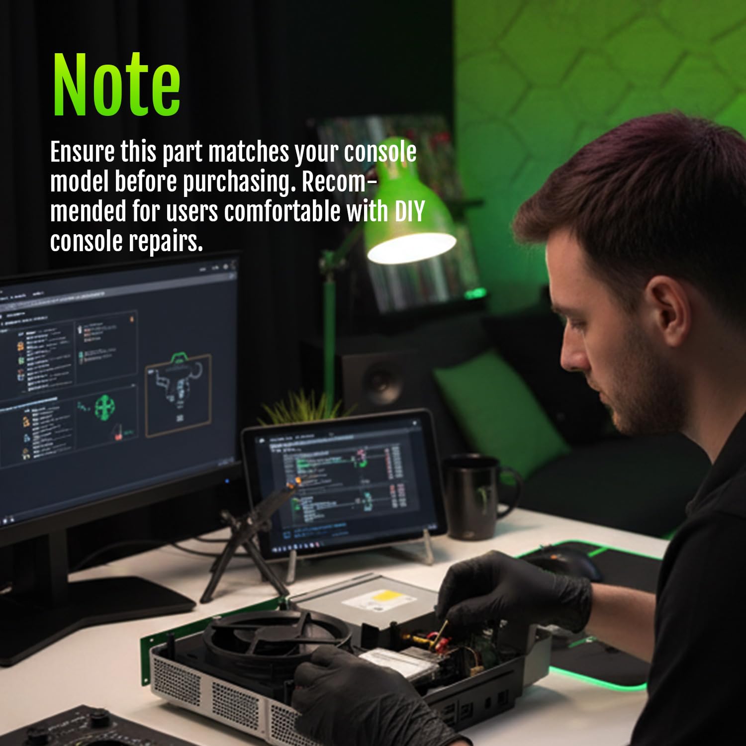 เปลี่ยนพัดลมระบายความร้อนภายใน - Console Cooling Fan บทวิจารณ์และราคา
