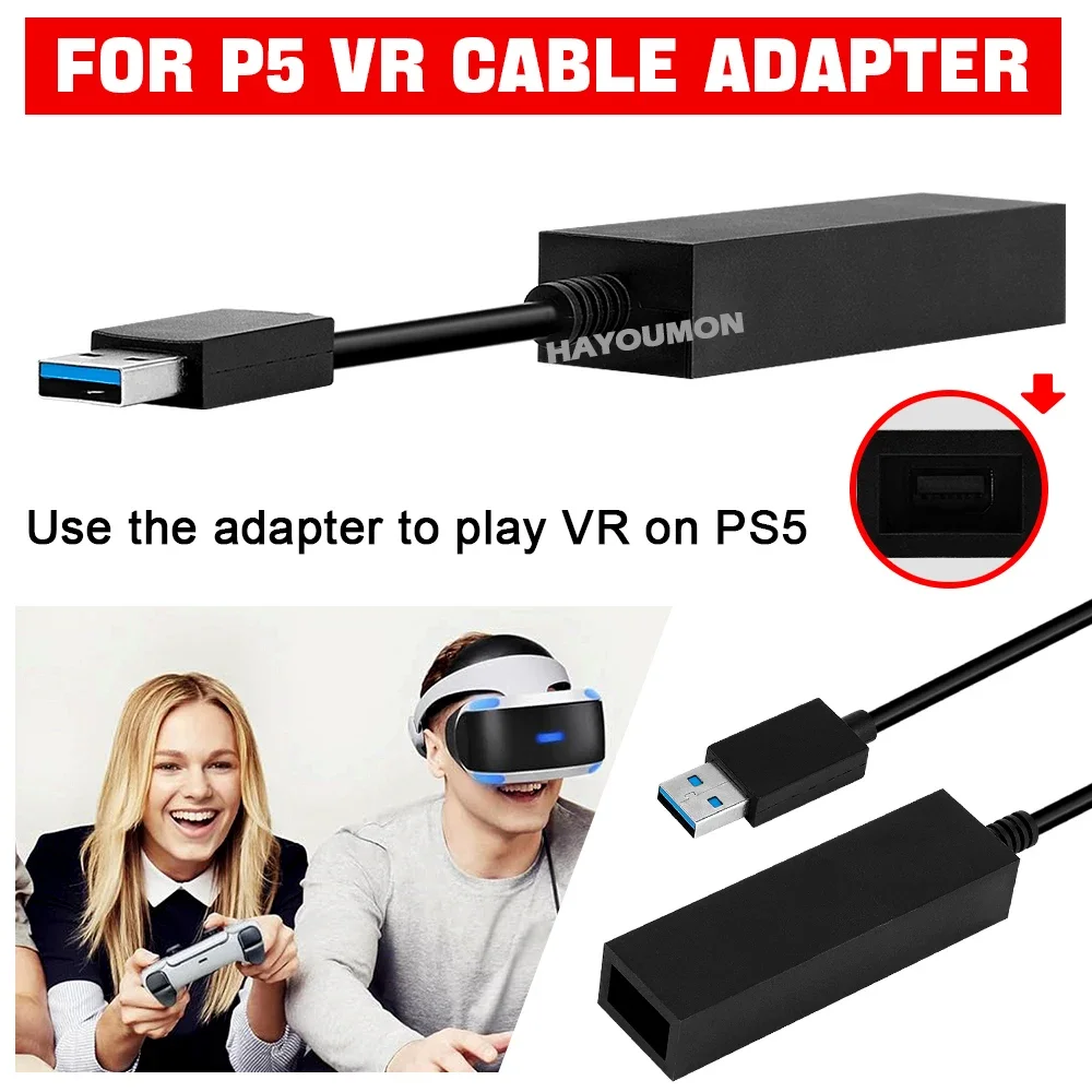 อะแดปเตอร์สายเคเบิล PS5 VR สำห - Gaming Console Vr บทวิจารณ์และราคา