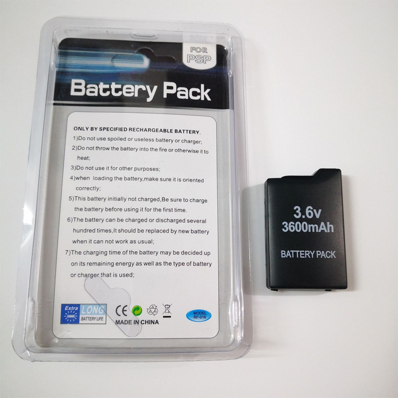 3.6V 3600mAh แบตเตอรี่สำหรับโซ - Gaming Console Psp บทวิจารณ์และราคา
