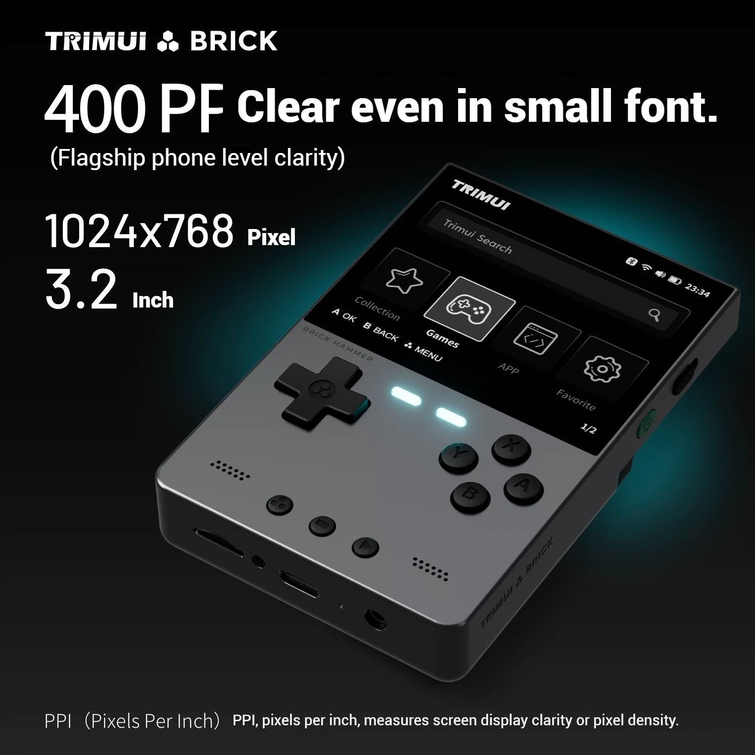 เครื่องเล่นเกมพกพา TRIMUI Bric - Gaming Console All บทวิจารณ์และราคา
