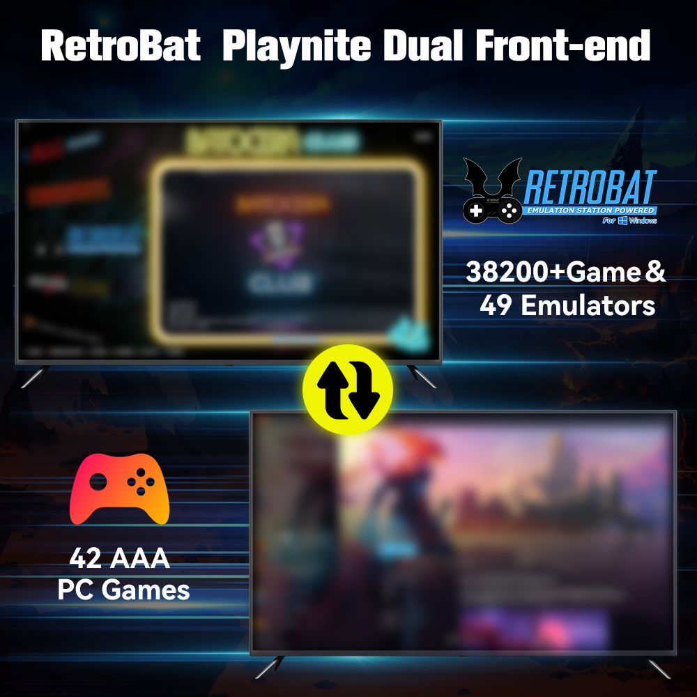 Retrobat & Playnite ระบบ HDD ค - Gaming Console Chinese บทวิจารณ์และราคา