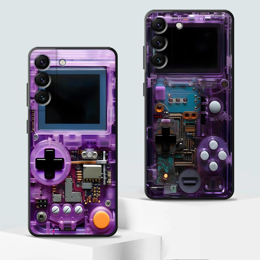 เคสโทรศัพท์มือถือลายเกมส์สีม่ว - Gaming Console And บทวิจารณ์และราคา
