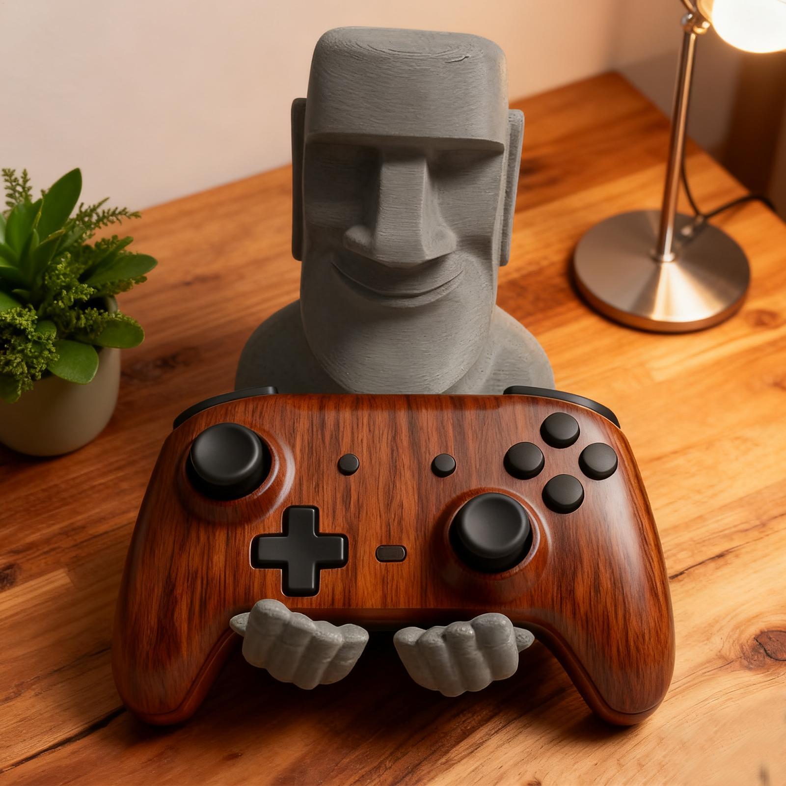 แท่นวางคอนโทรลเลอร์รูปคนหิน ที - Gaming Console Organizer บทวิจารณ์และราคา