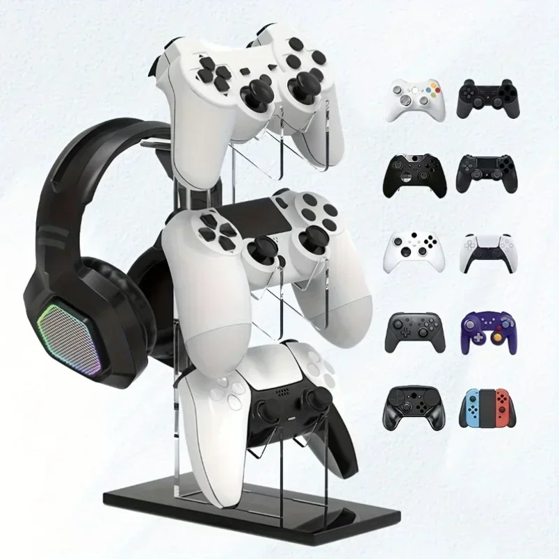 ขาตั้งคอนโทรลเลอร์ 3 ชั้น ที่แ - Gaming Console Organizer บทวิจารณ์และราคา