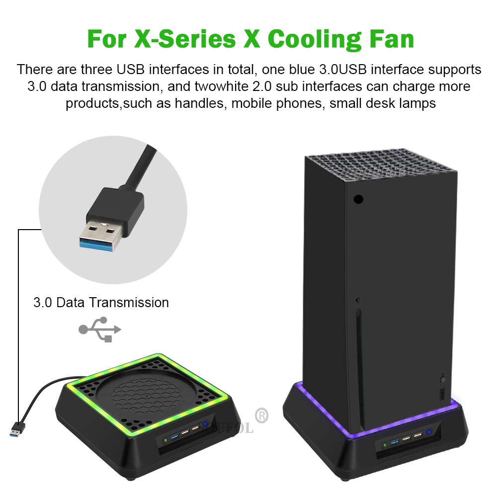 สำหรับเอกซ์บอกซ์ ซีรีส์ เอ็กซ์ - Console Cooling Fan บทวิจารณ์และราคา