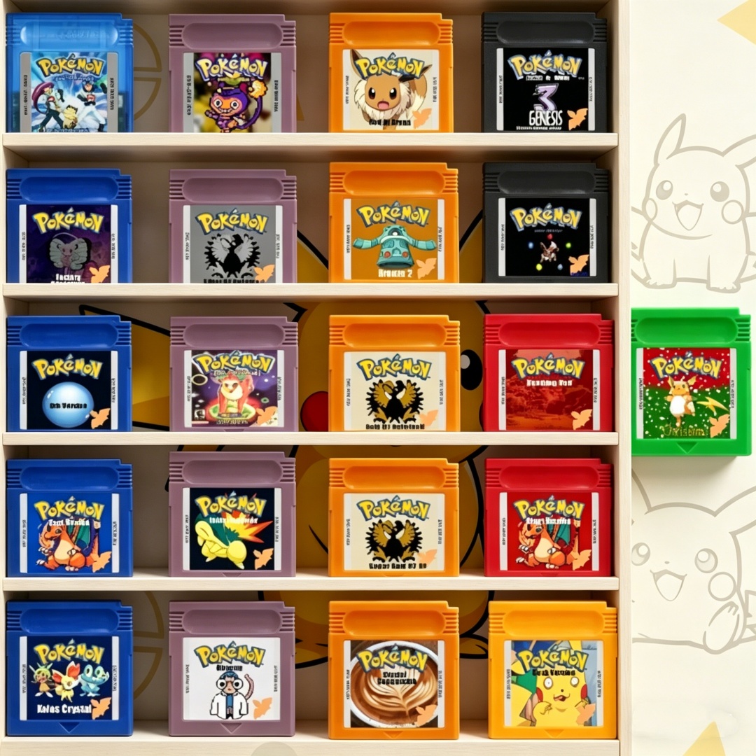 ตลับเกมซีรีส์โปเกมอน GBC สีดำ  - Gaming Console And บทวิจารณ์และราคา