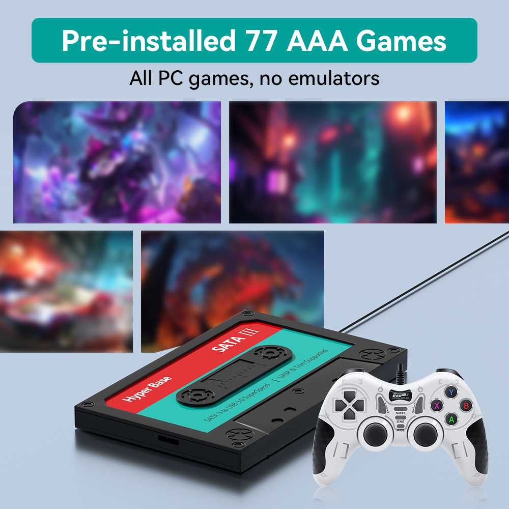 ฮาร์ดไดรฟ์เกม 2TB พร้อมเกม PC  - Gaming Console Chinese บทวิจารณ์และราคา
