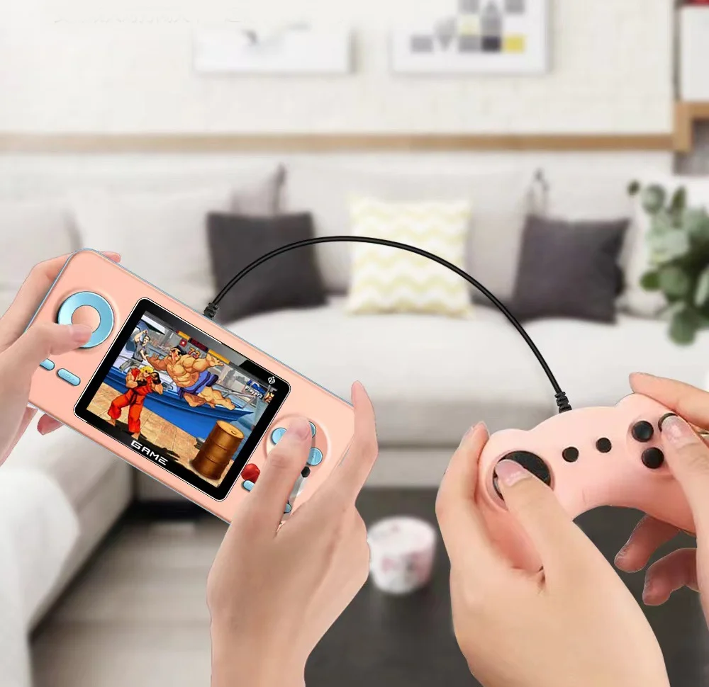 เครื่องเล่นเกมพกพา New S5 Mini - Gaming Console Youtube บทวิจารณ์และราคา