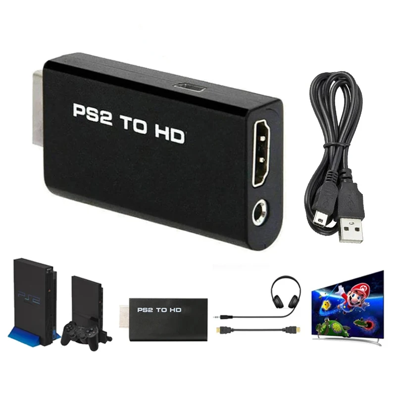 ตัวแปลงเสียงวิดีโอ PS2 เป็น HD - Gaming Console All บทวิจารณ์และราคา