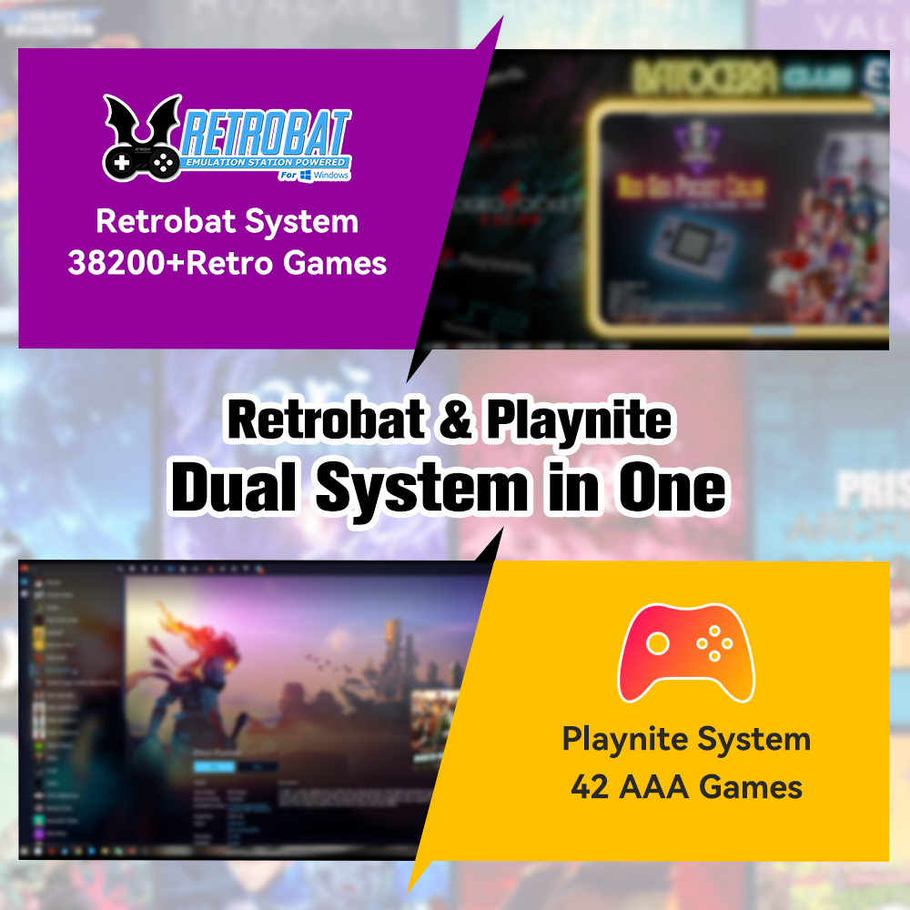 Retrobat & playnite คอนโซลเกมย - Gaming Console Chinese บทวิจารณ์และราคา